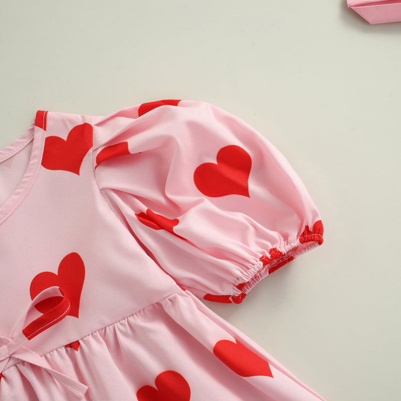 Vestido Infantil Coração