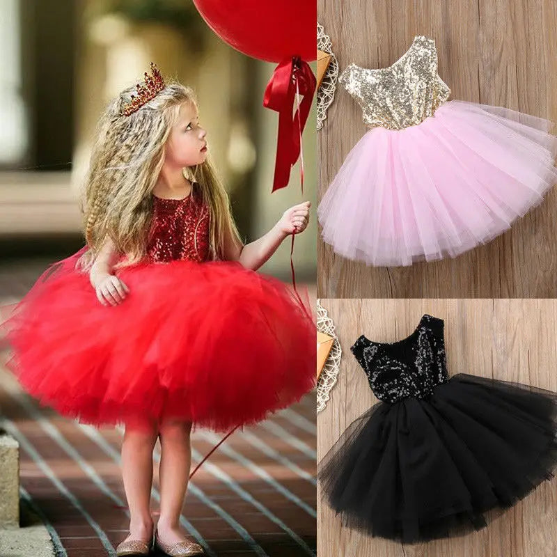 Vestido Infantil de Festa Princesinha