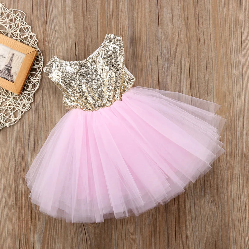 Vestido Infantil de Festa Princesinha