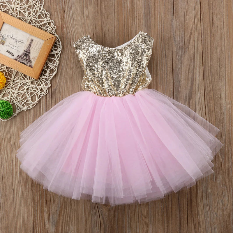 Vestido Infantil de Festa Princesinha