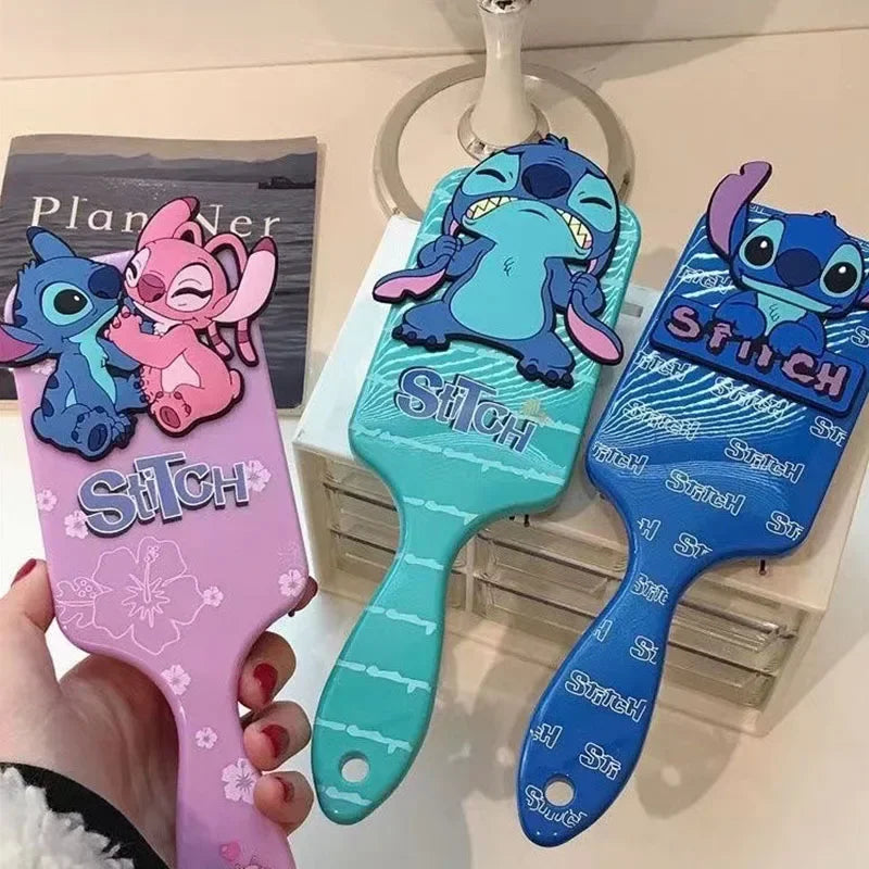 Escova de Cabelo Infantil Disney Lilo & Stitch – Macia e Divertida