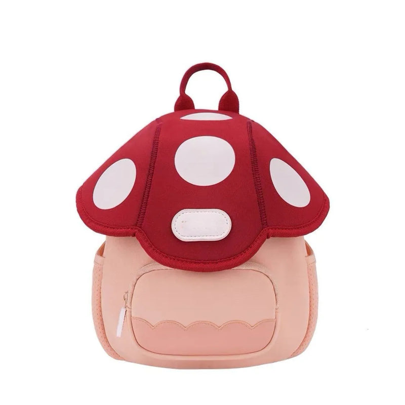 Mochila Infantil Mini Cogumelo – Fofa e Prática para o Dia a Dia