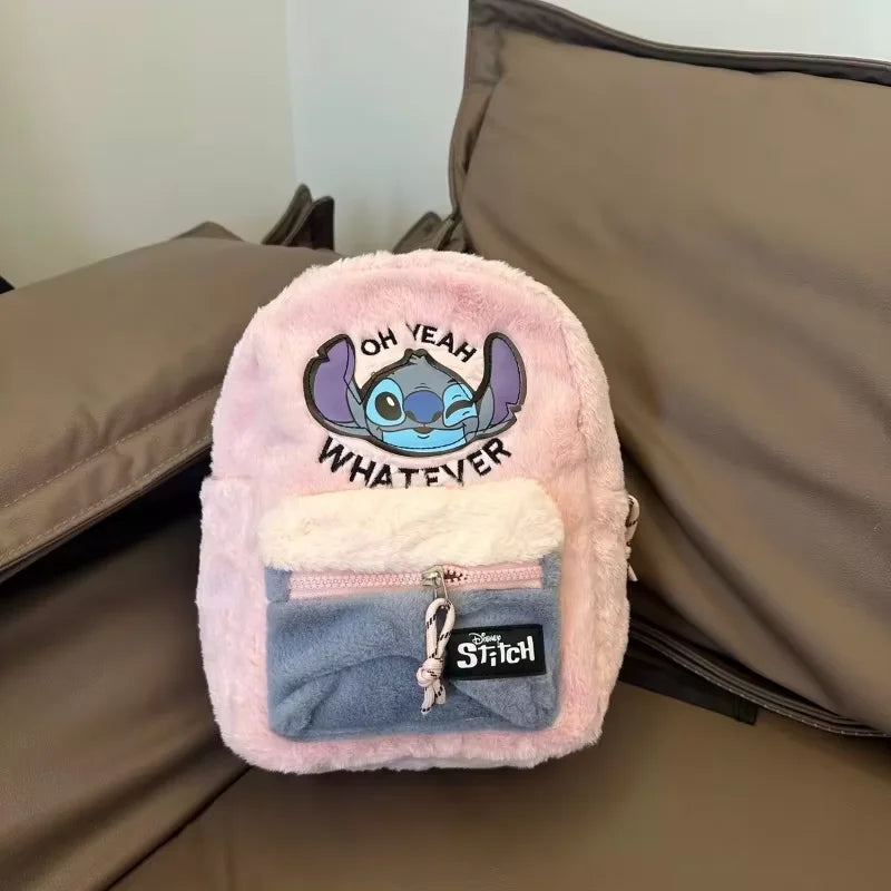 Mochila Infantil Pelúcia Stitch - Estilosa e Moderna