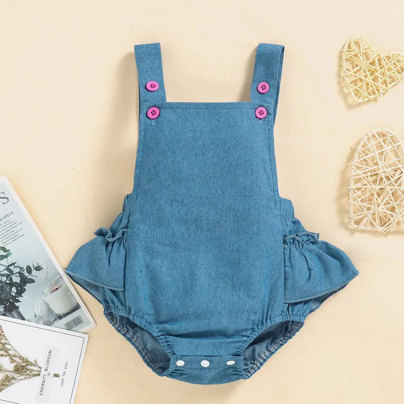 Conjunto Infantil Bebê 3 Peças Blusa Macacão e Laço Ana Júlia