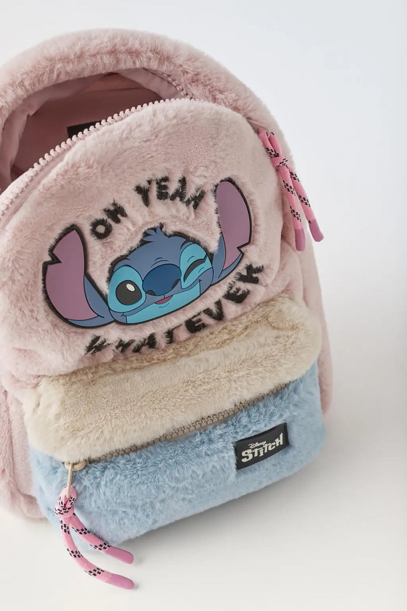 Mochila Infantil Pelúcia Stitch - Estilosa e Moderna