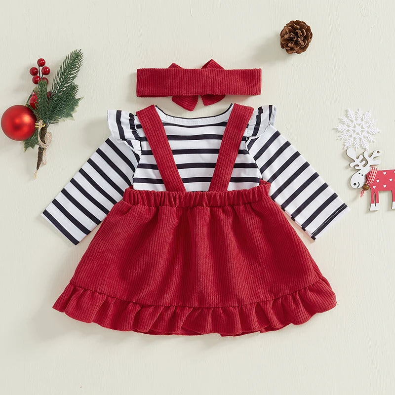 Conjunto Infantil Natalino Listrinhas