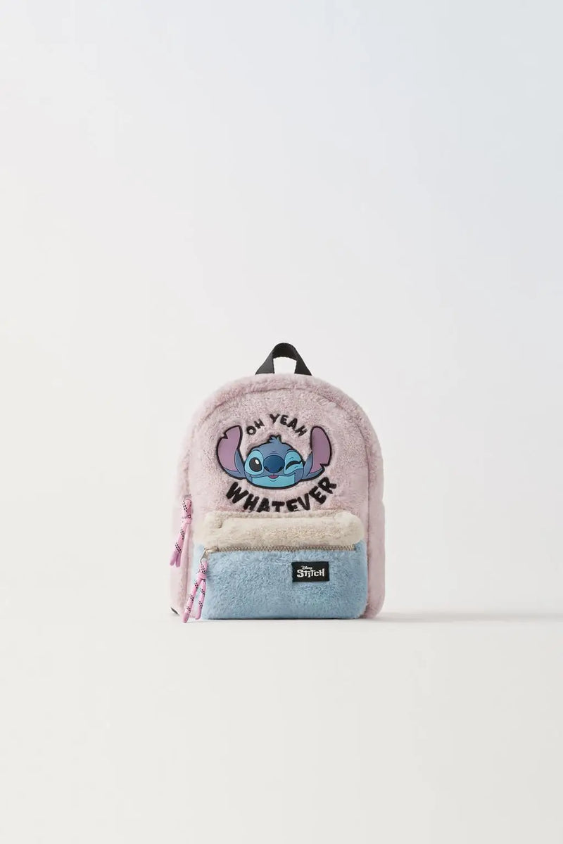 Mochila Infantil Pelúcia Stitch - Estilosa e Moderna