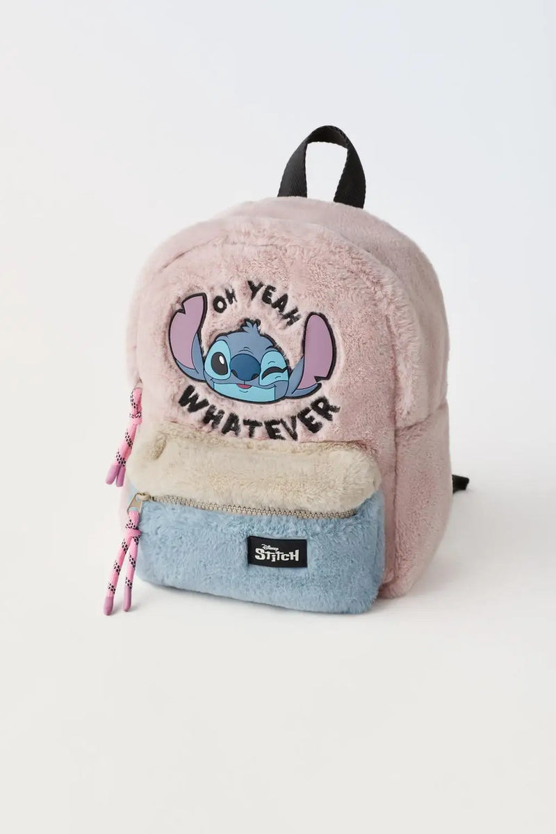 Mochila Infantil Pelúcia Stitch - Estilosa e Moderna