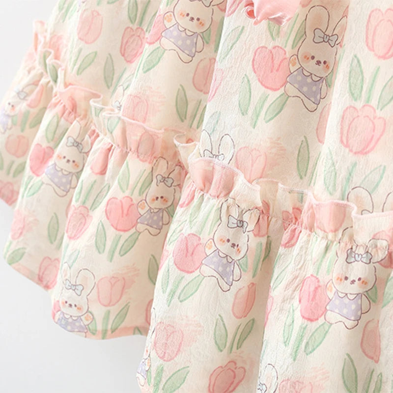 Vestido Infantil Floral