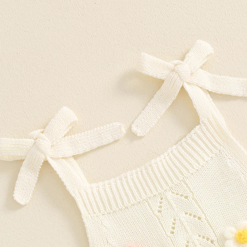 Conjunto Infantil Tricot de Verão Regata com Shorts