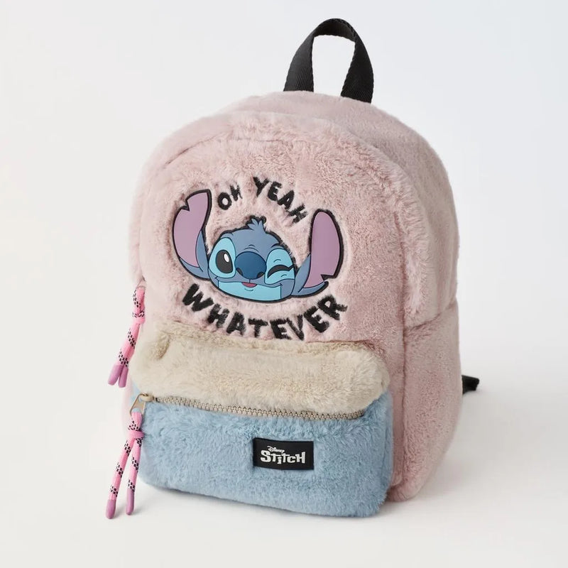 Mochila Infantil Pelúcia Stitch - Estilosa e Moderna