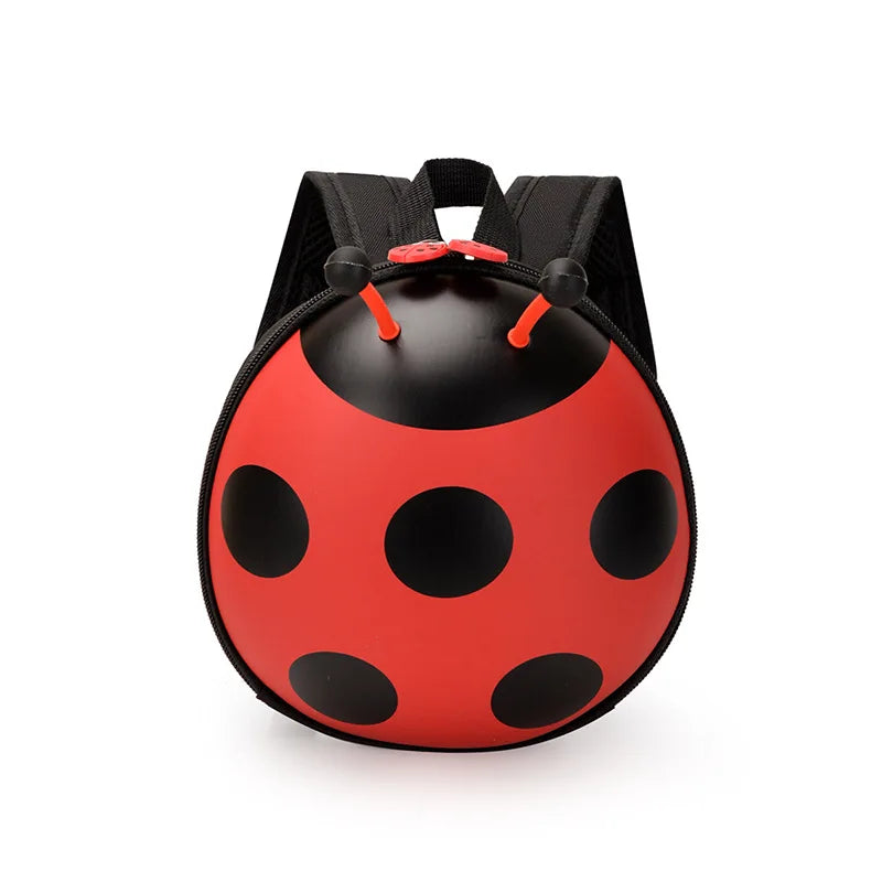 Mochila Infantil Ladybug Com Arnês de Segurança