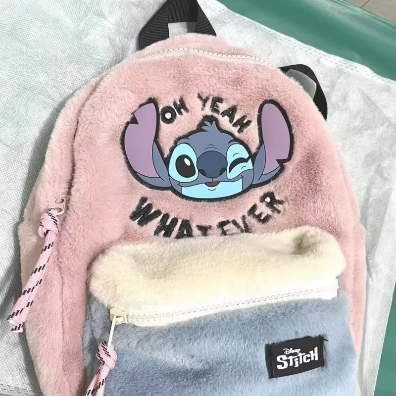 Mochila Infantil Pelúcia Stitch - Estilosa e Moderna