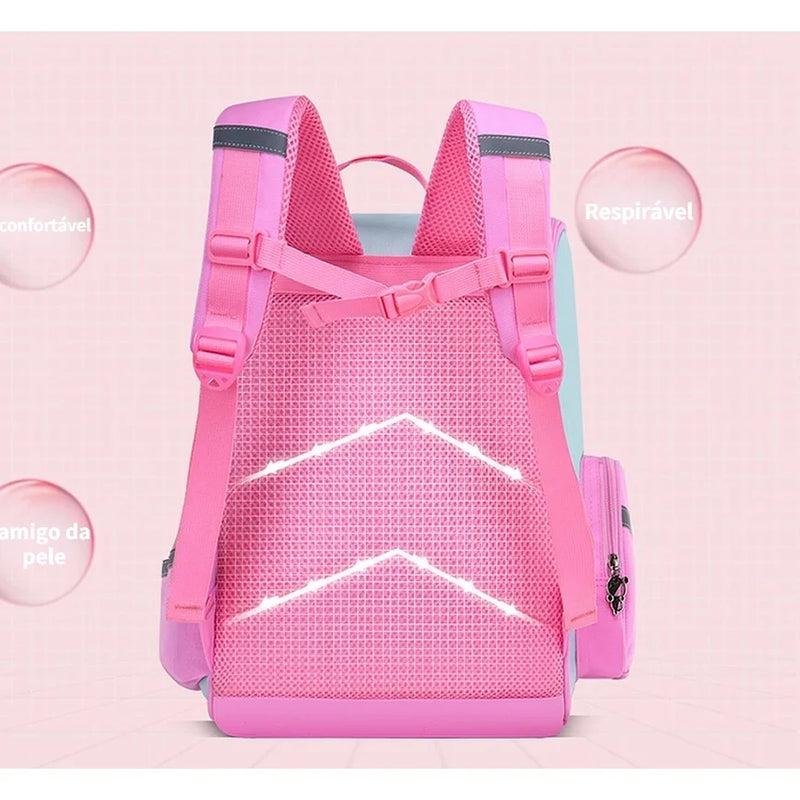 Mochila Infantil Impermeável Unicórnio – Prática e Charmosa