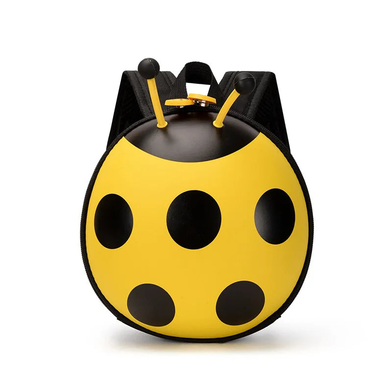 Mochila Infantil Ladybug Com Arnês de Segurança