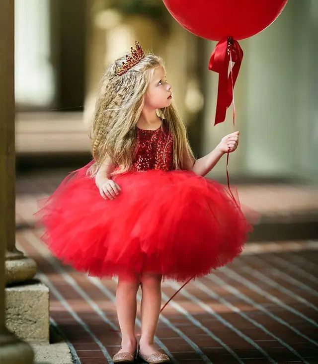 Vestido Infantil de Festa Princesinha