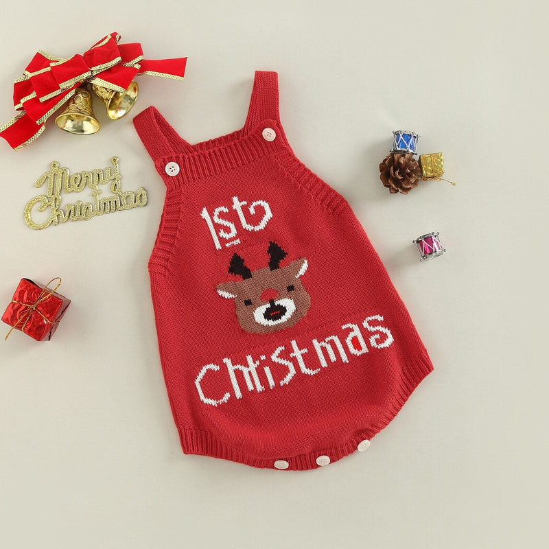 Body Infantil 1st Christmas de Natal