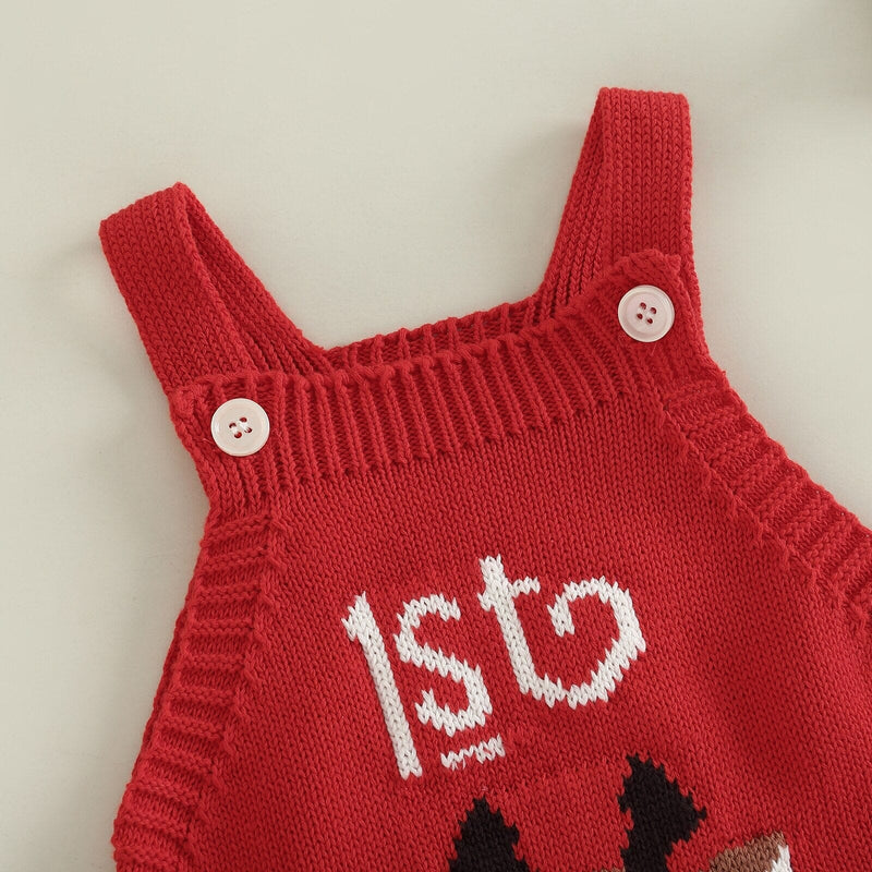 Body Infantil 1st Christmas de Natal